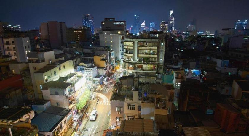 Hoang Vinh Hotel Ho Chi Minh-stad Buitenkant foto